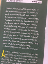 Load image into Gallery viewer, Anderl Heckmair, My Life, the story of the Eiger North Face first ascent.