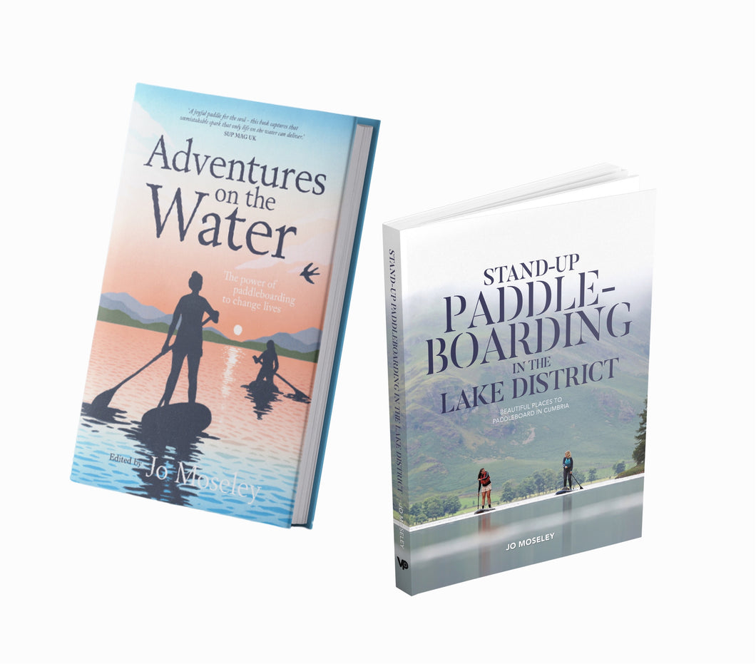 Adventures on the Water, special edition signed hardback plus a free copy of Stand-Up Paddleboarding in the Lake District