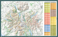 Load image into Gallery viewer, Peak Bagging The Wainwrights, Fold-out Poster Map
